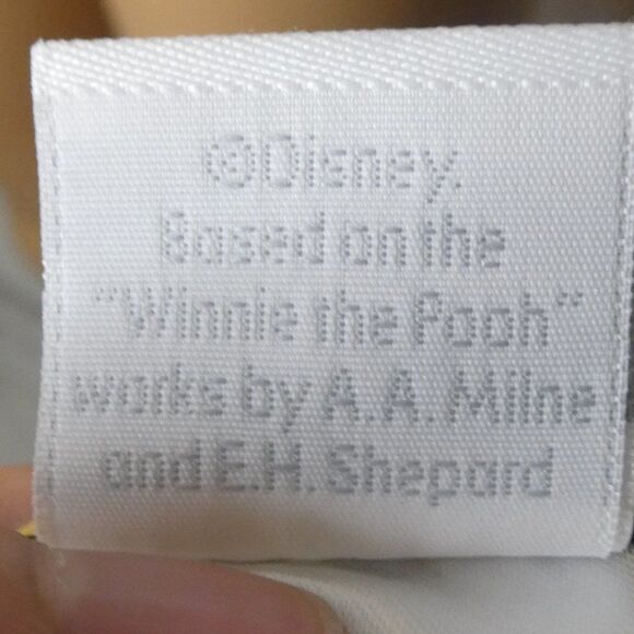 Disney Winnie the Pooh Eeyore Medical Scrubs Top Shirt Pockets V Neck Tigger XS - Picture 7 of 10